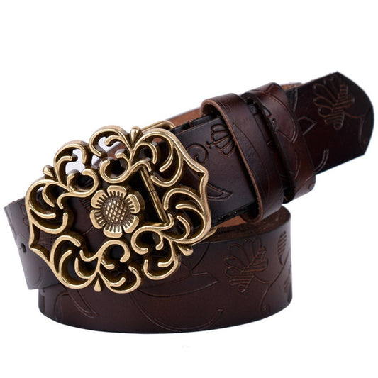 Ceinture Style Western Femme Floral