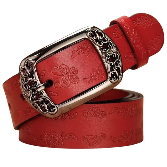 Ceinture Western Femme Fleurs