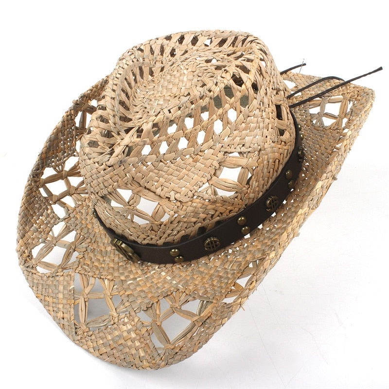 Chapeau Cowboy Paille Homme Dollars