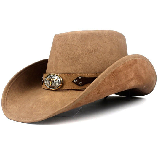 Chapeau Cuir Western