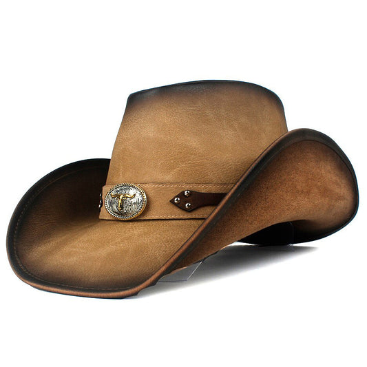 Chapeau Cuir Western