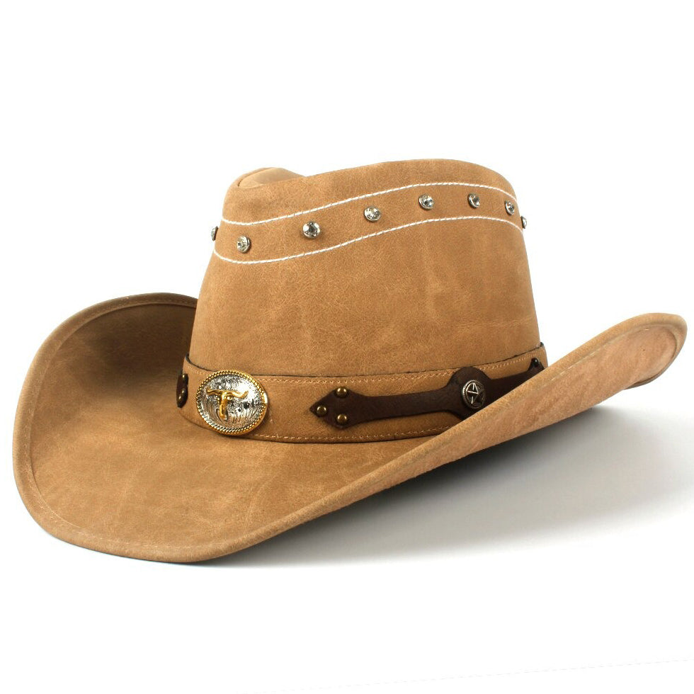 Chapeau Cuir Western