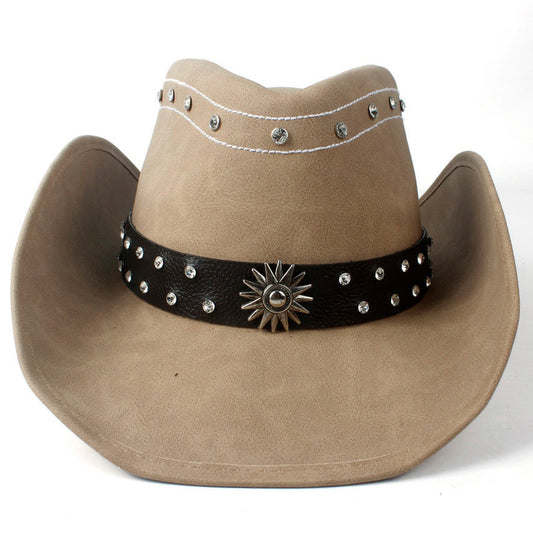 Chapeau De Cowboy En Cuir Étoile