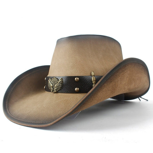 Chapeau De Cowboy En Cuir Munitions
