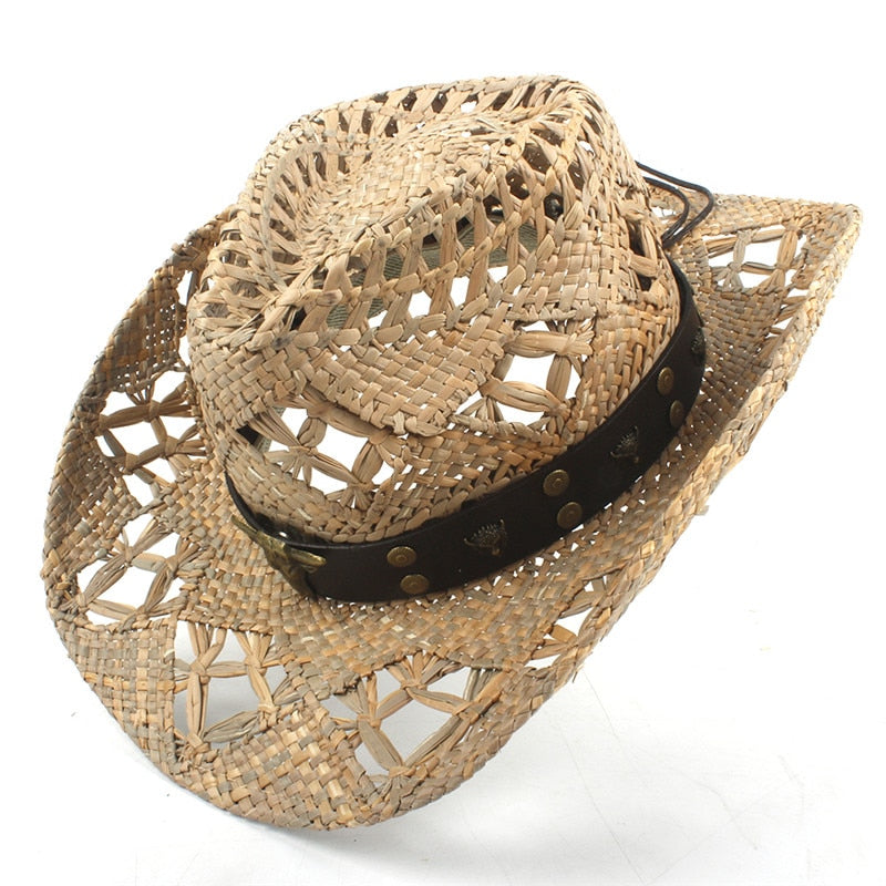Chapeau De Paille Homme Western