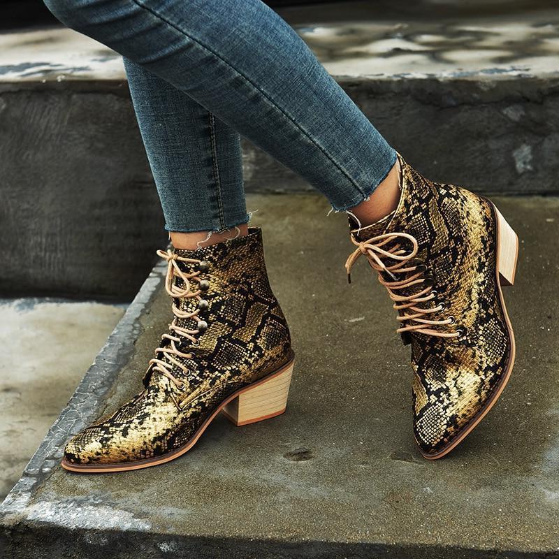 Bottine A Lacet Femme Western