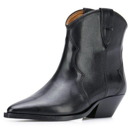 Bottine Femme Style Cowboy