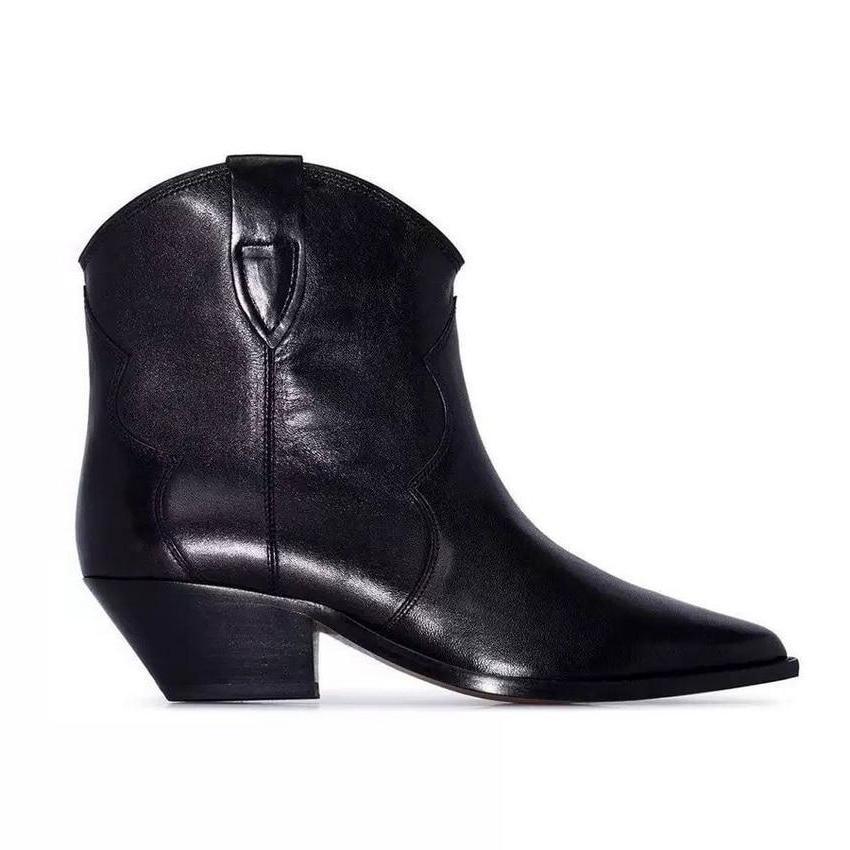 Bottine Femme Style Cowboy