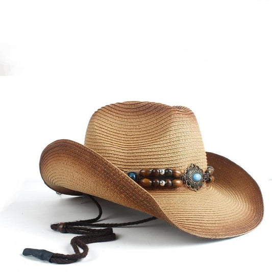 Chapeau Cowboy Rayé