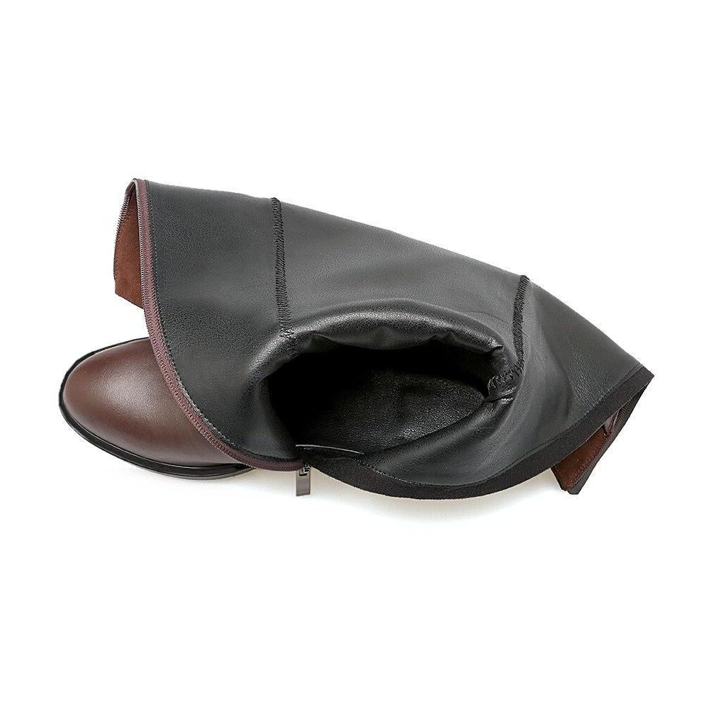 Botte Cuir Équitation Western Sangle