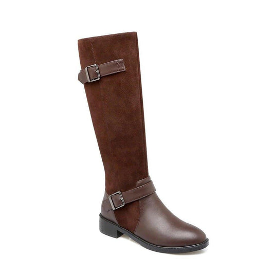 Botte Cuir Équitation Western Sangle