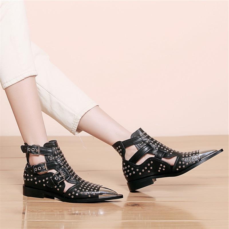 Bottine Cloutée Boucle Western