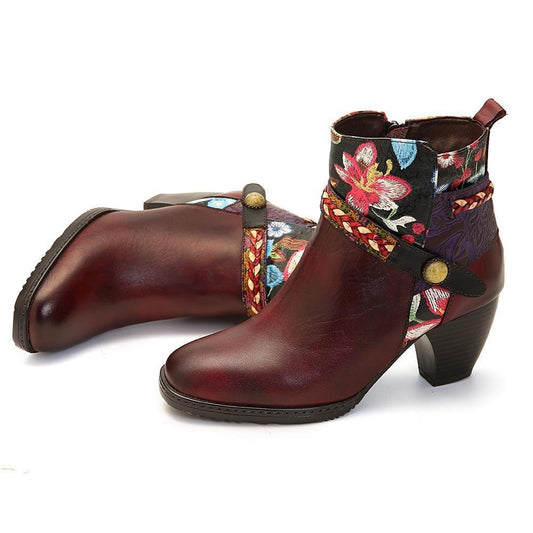 Bottes Western Fleurs