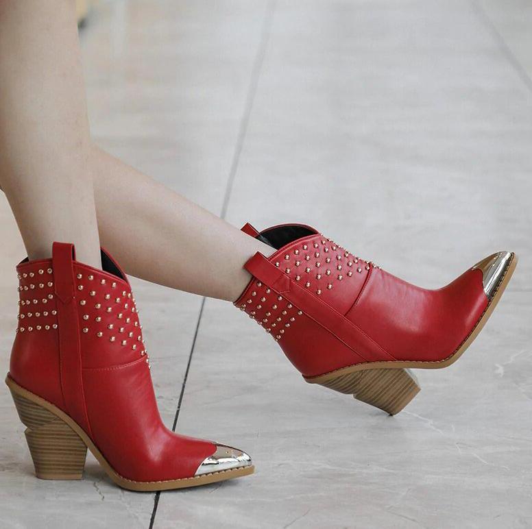 Bottes De Cowboy Pointues