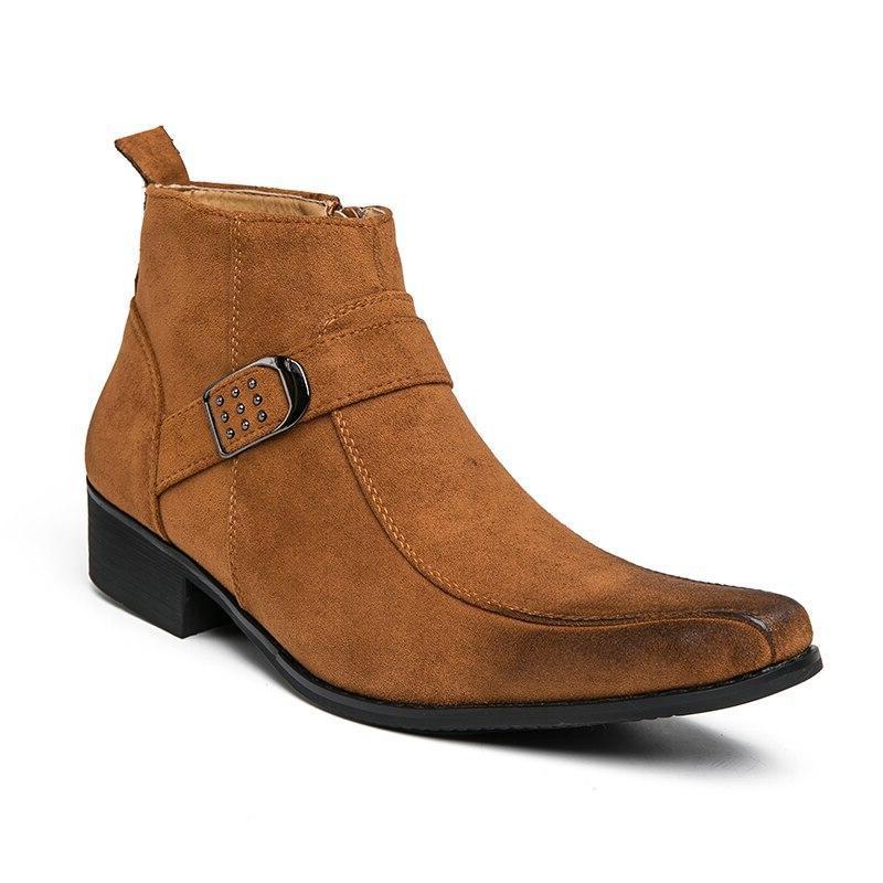 Bottes Western Homme Simili Cuir