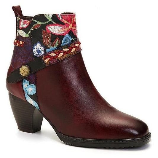 Bottes Western Fleurs