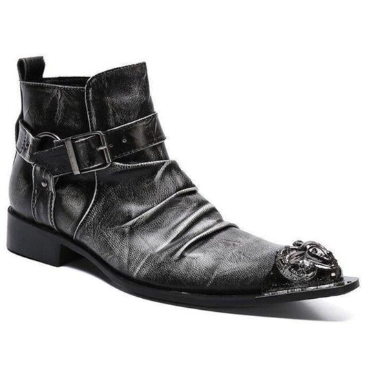 Bottes De Western Vintage Homme