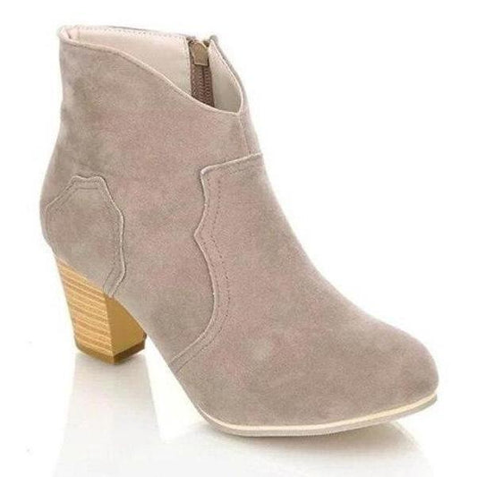 Bottes Cowboy Femme Beige