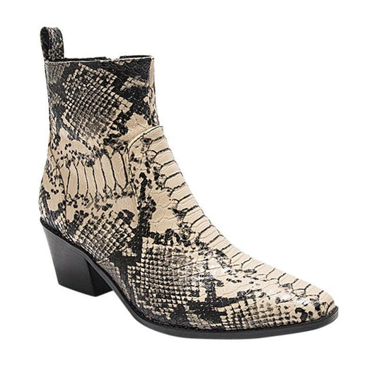 Bottes Cowboy Femme Python