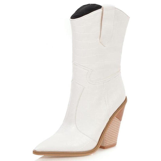 Bottes Cowboy Femme Talon Haut