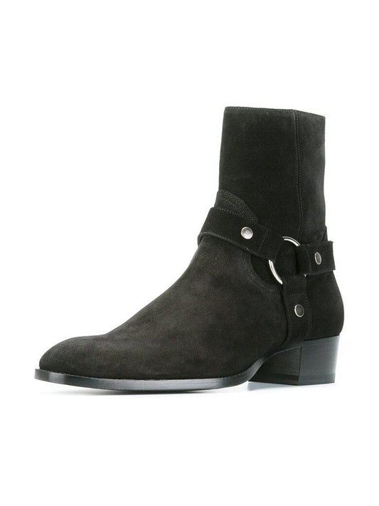 Bottes Cowboy Noir Mat