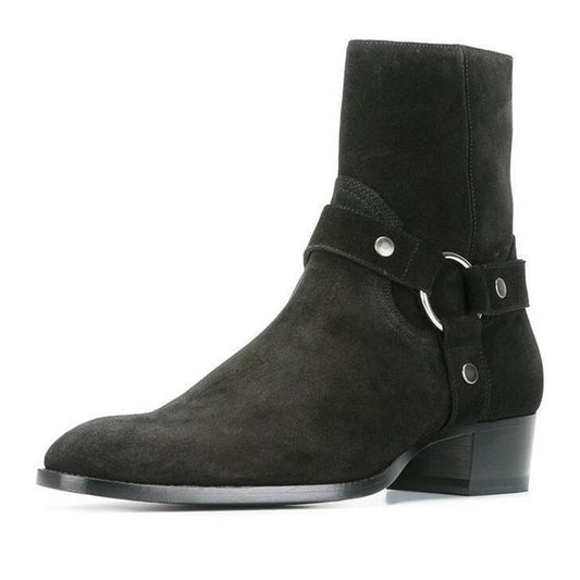 Bottes Cowboy Noir Mat