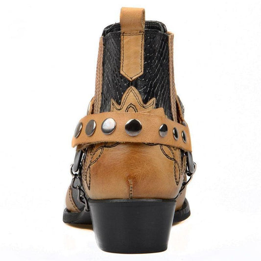 Bottes Cowboy Souple Homme