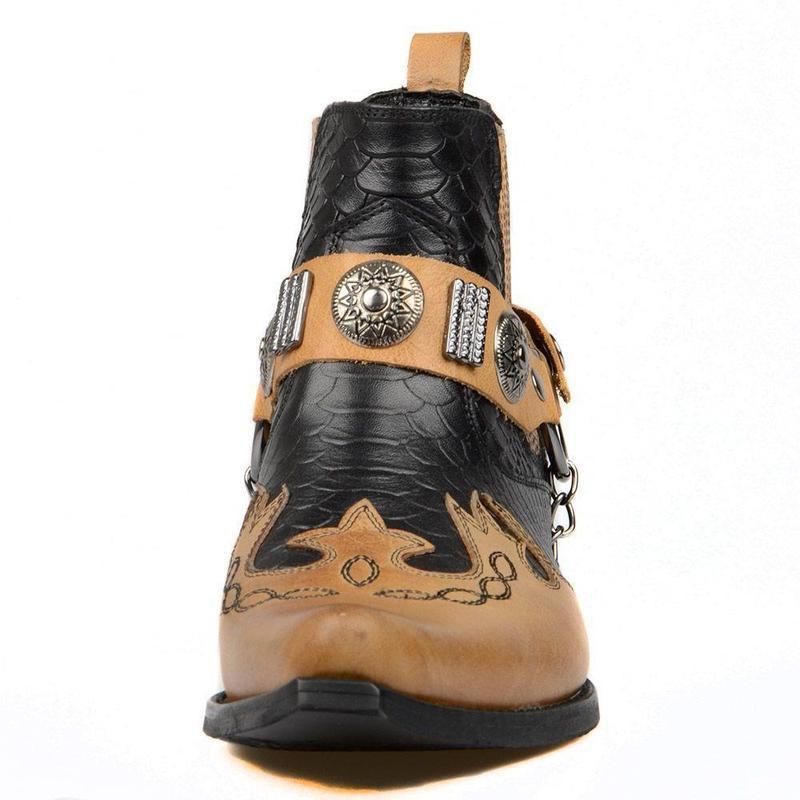 Bottes Cowboy Souple Homme