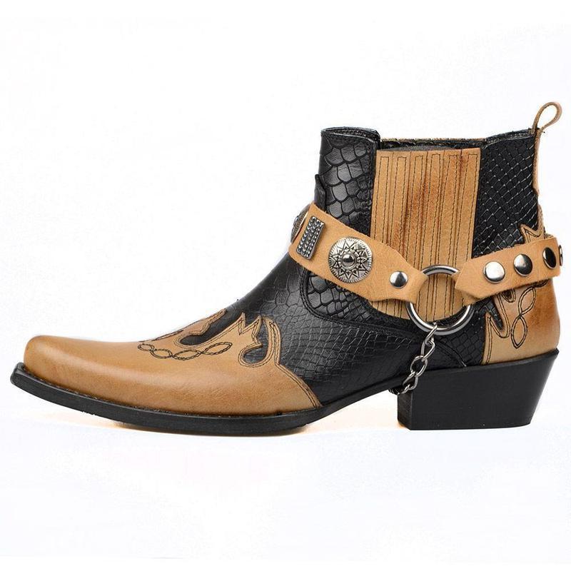 Western Boots Chaussure De Cowboy Homme Ridgeback Western Boot