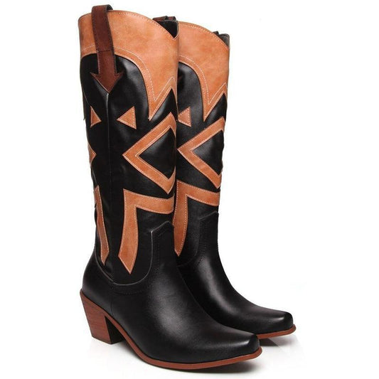 Bottes Equitation Western Cuir