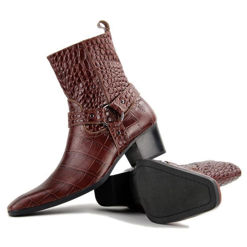 Bottes Western Boucle Homme