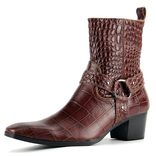 Bottes Western Boucle Homme