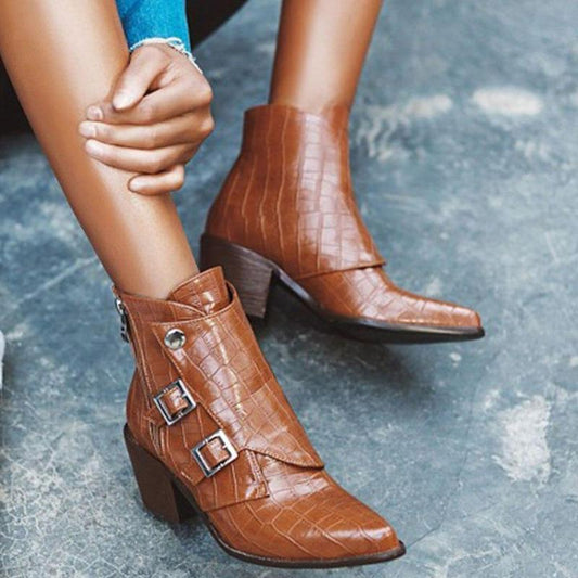 Bottes Western Crocodile