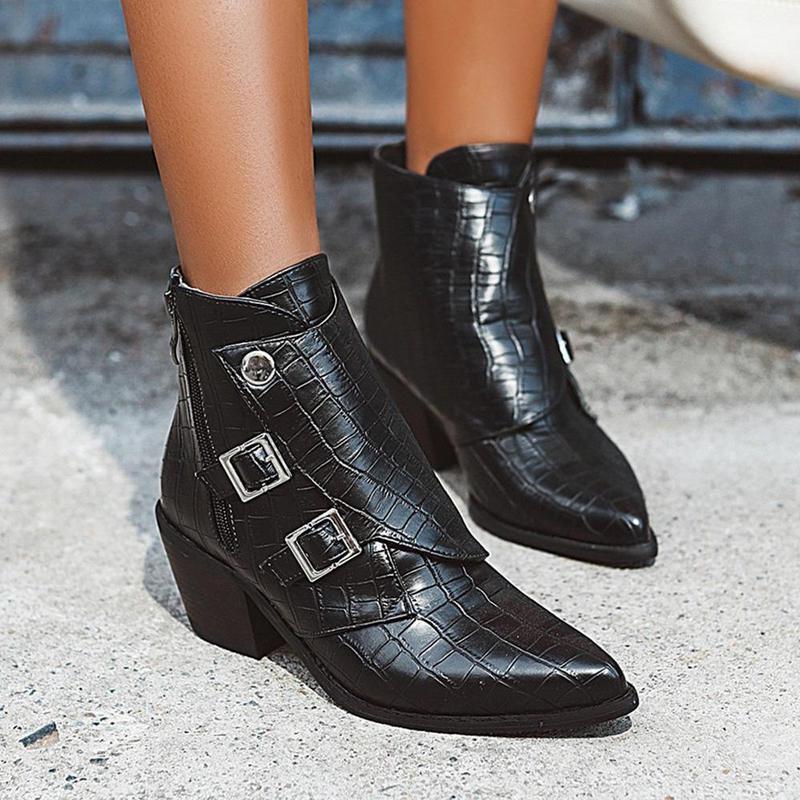 Bottes Western Crocodile