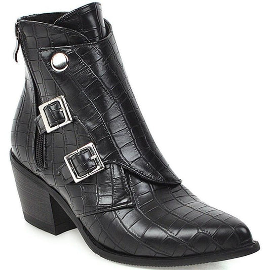 Bottes Western Crocodile