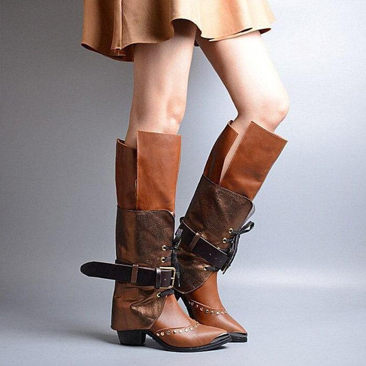 Bottes Western Femme Grande Taille