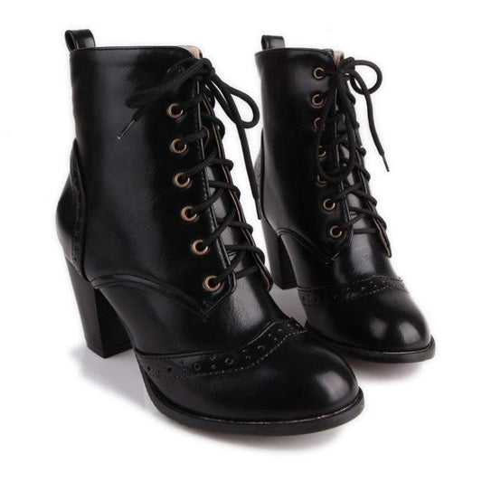 Bottes Western Femme Lacets