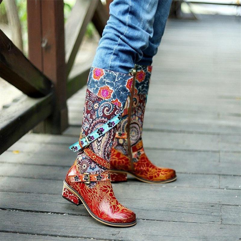 Bottes Western Femme Souple