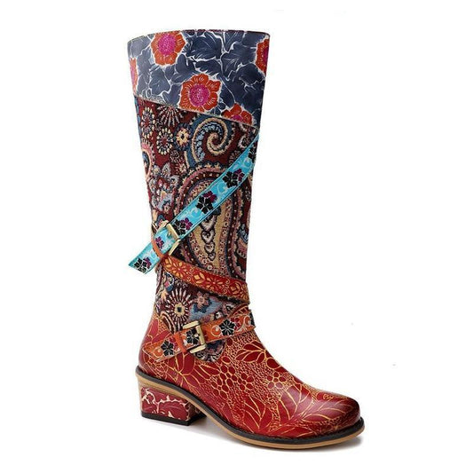 Bottes Western Femme Souple