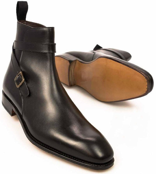 Bottes Western Homme Bout Rond