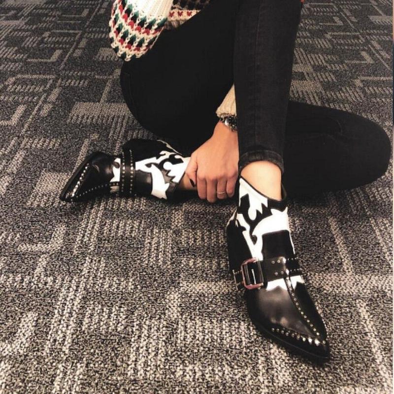 Bottes Western Noir Femme