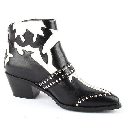 Bottes Western Noir Femme