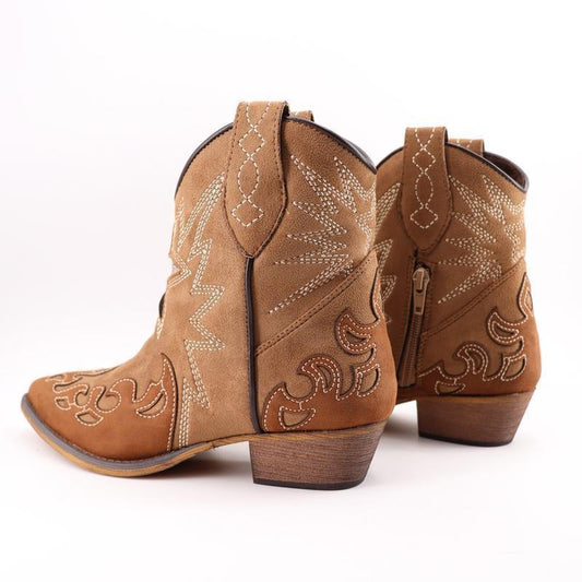 Bottine Cowboy Daim