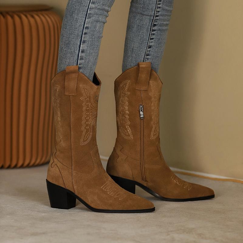 Bottine Cowboy Femme