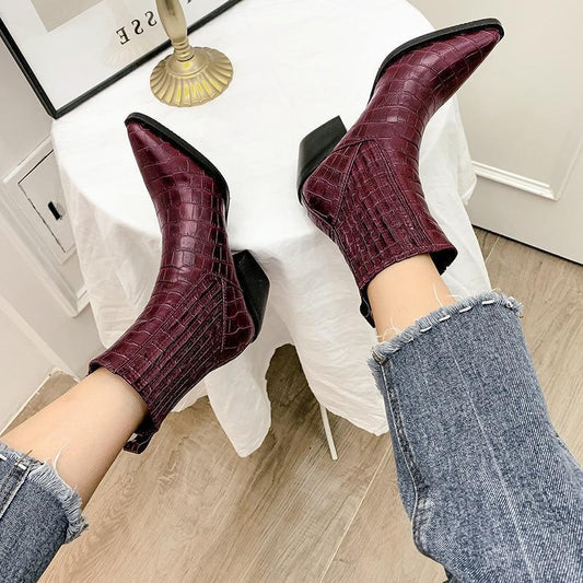 Bottines Style Cowboy