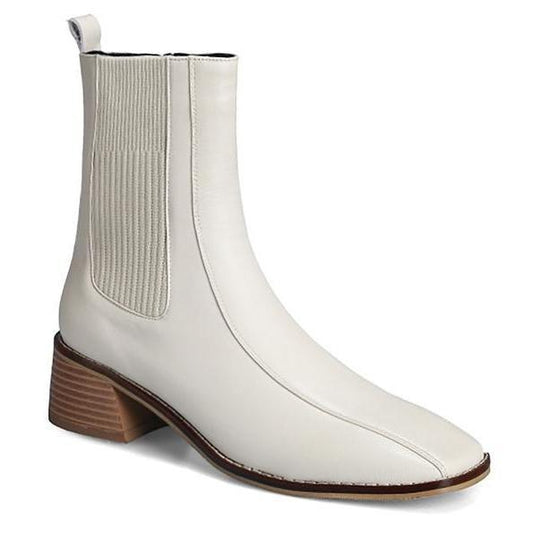 Bottines Western Blanches
