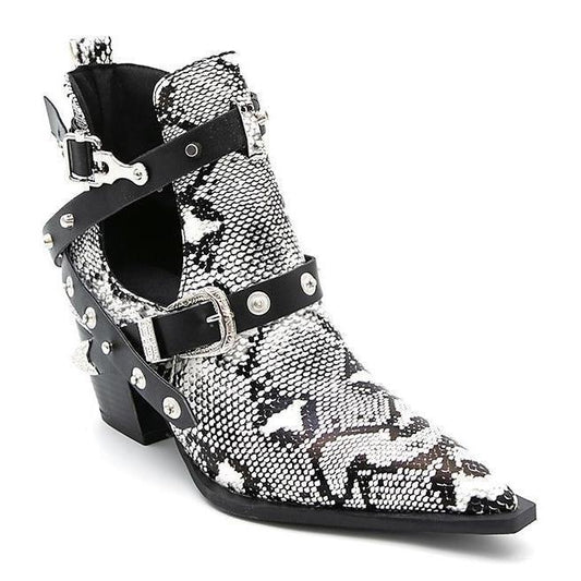 Bottines Western Boucles