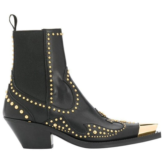 Bottines Western Cloutées