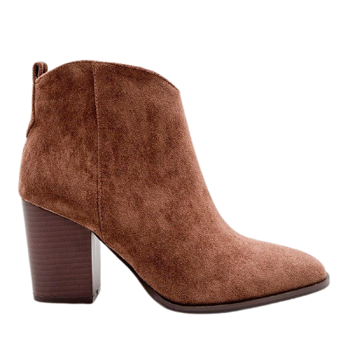Bottines Western Daim