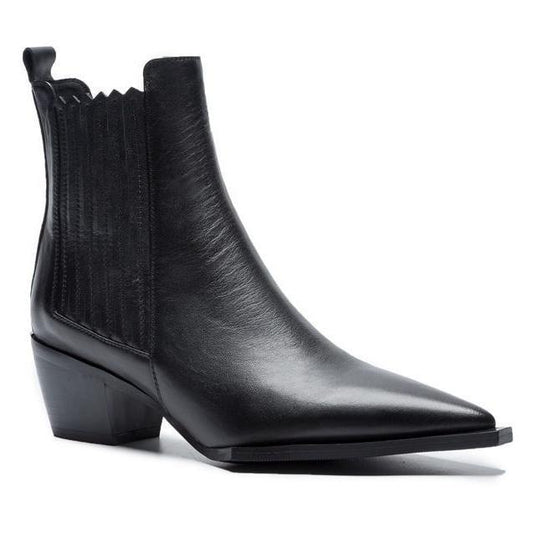 Bottines Western Noir Femme